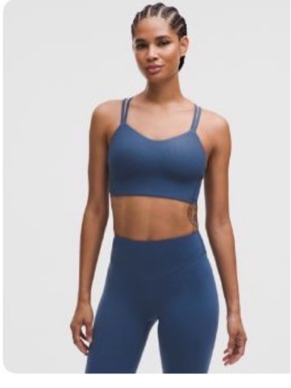 Lululemon Long Line Like A Cloud Bra